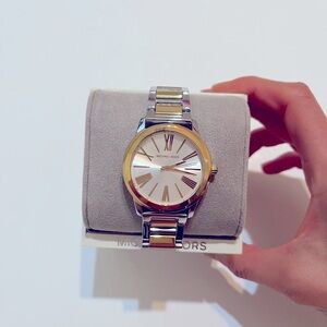 Michael Kors two tone watch